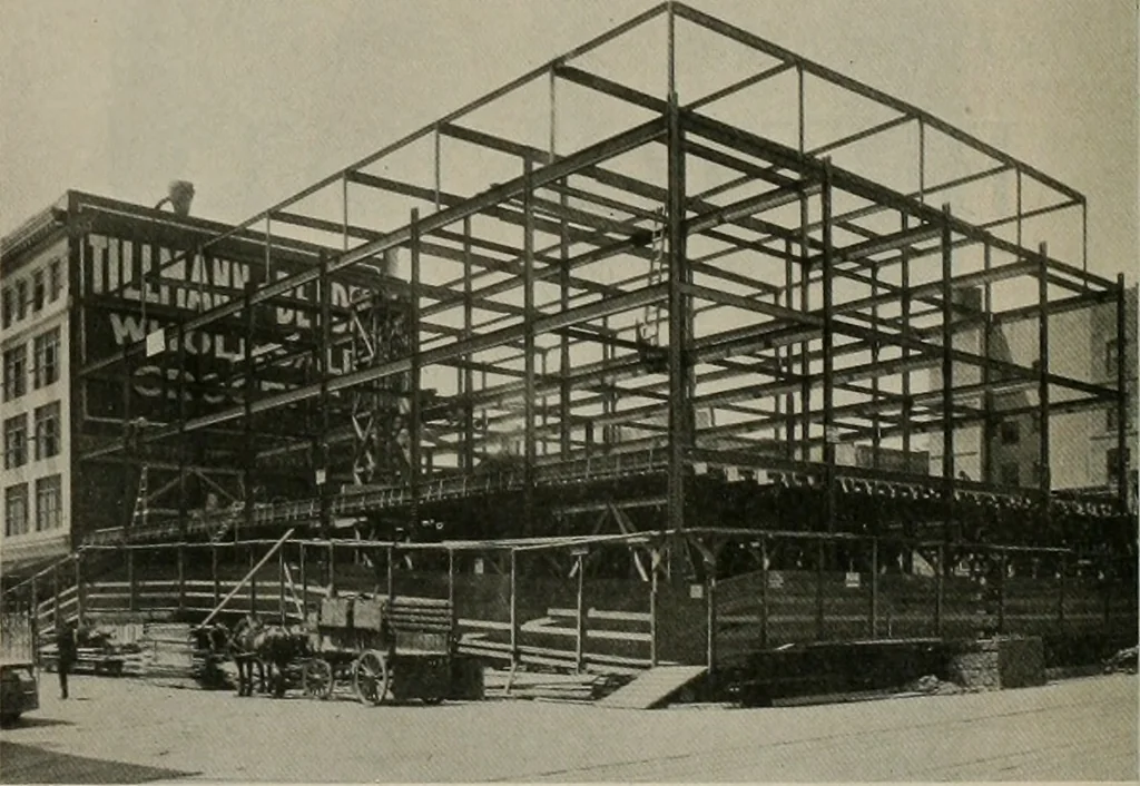 An illustration from The Architect & engineer of California and the Pacific Coast, 1905, leaf 285