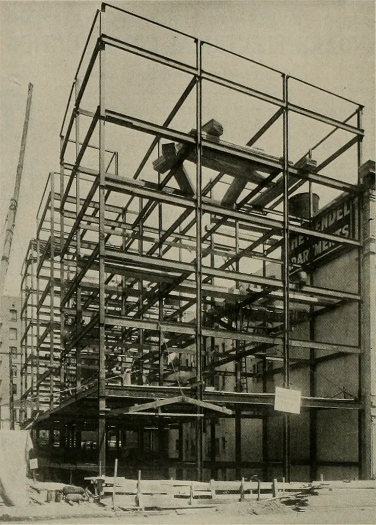 An illustration from The Architect & engineer of California and the Pacific Coast, 1905, leaf 287