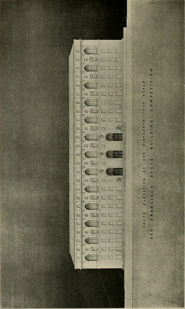 An illustration from The Architect & engineer of California and the Pacific Coast, 1905, leaf 365