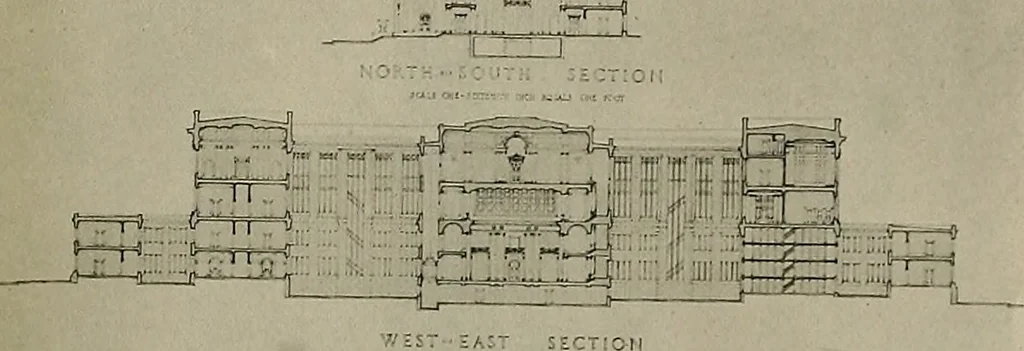 An illustration from The Architect & engineer of California and the Pacific Coast, 1905, leaf 370