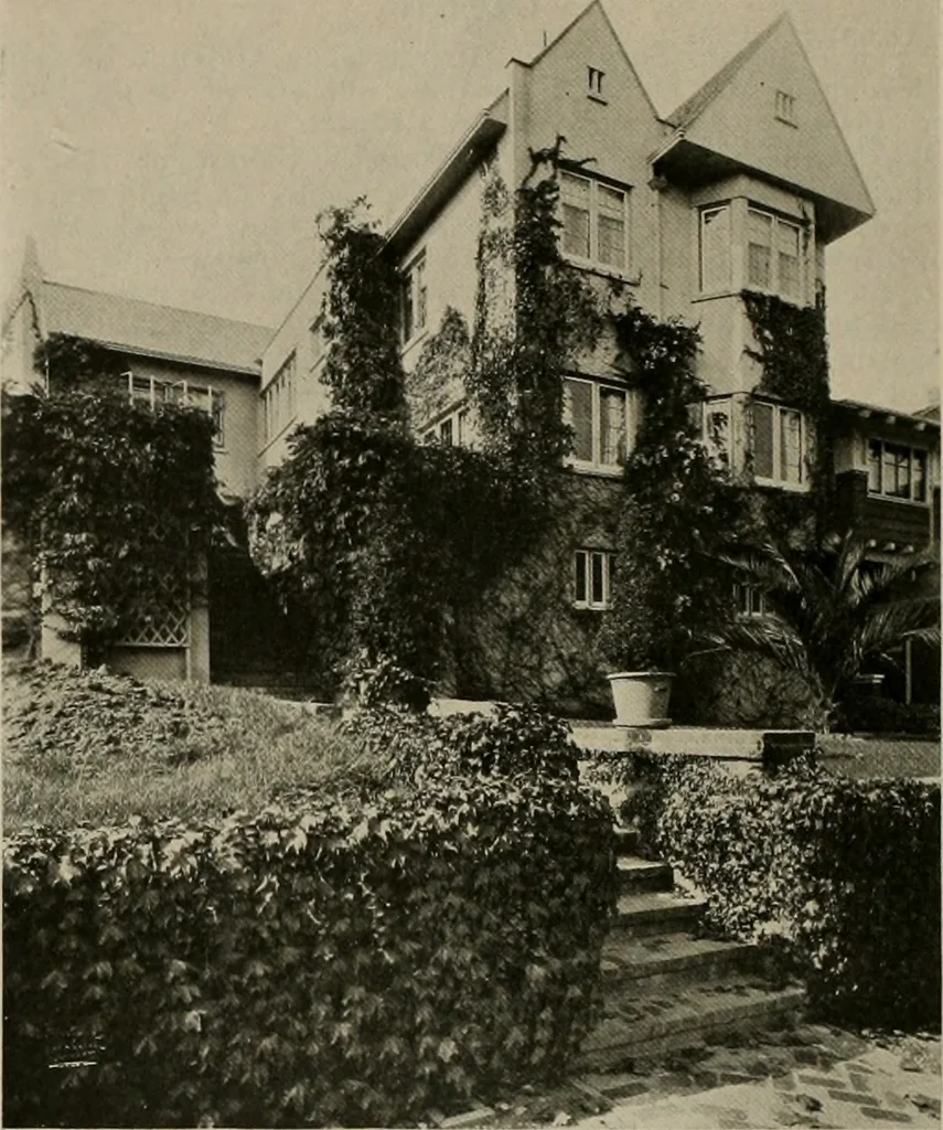 An illustration from The Architect & engineer of California and the Pacific Coast, 1905, leaf 389