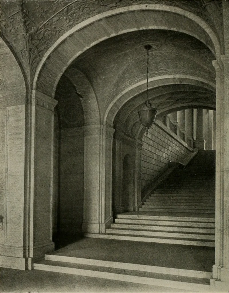 An illustration from The Architect & engineer of California and the Pacific Coast, 1905, leaf 483