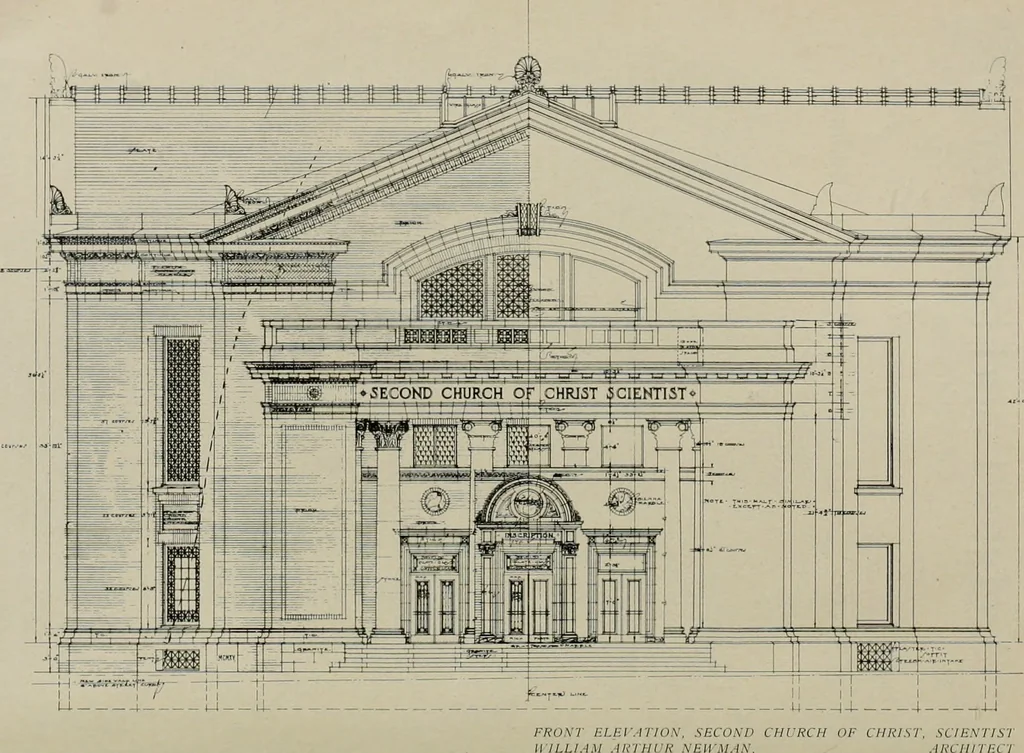An illustration from The Architect & engineer of California and the Pacific Coast, 1905, leaf 49