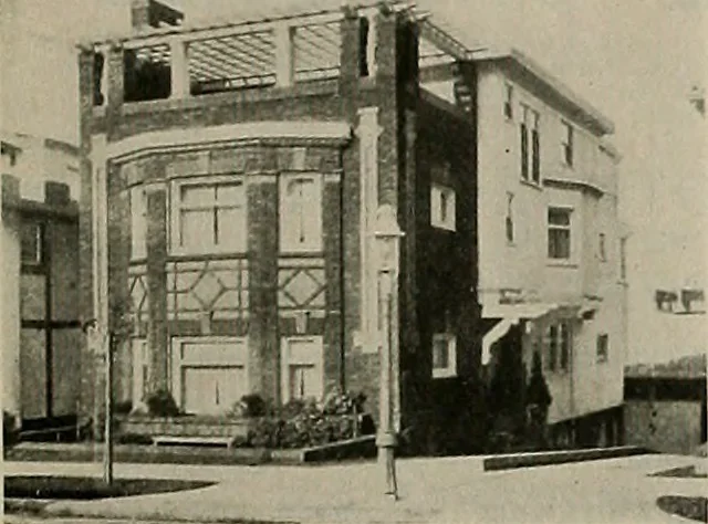 An illustration from The Architect & engineer of California and the Pacific Coast, 1905, leaf 496
