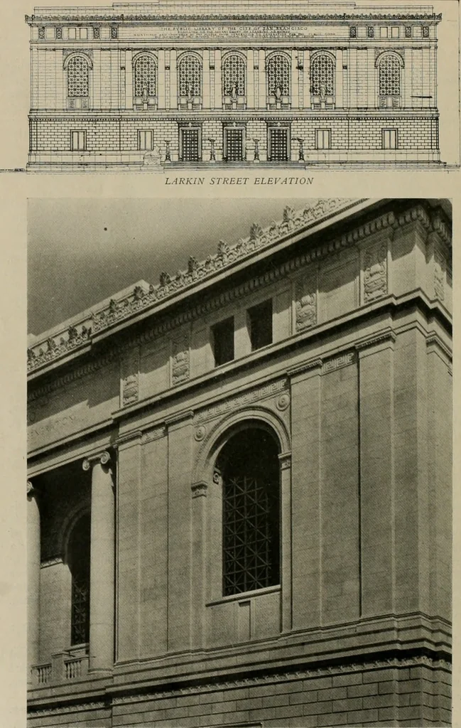 An illustration from The Architect & engineer of California and the Pacific Coast, 1905, leaf 521