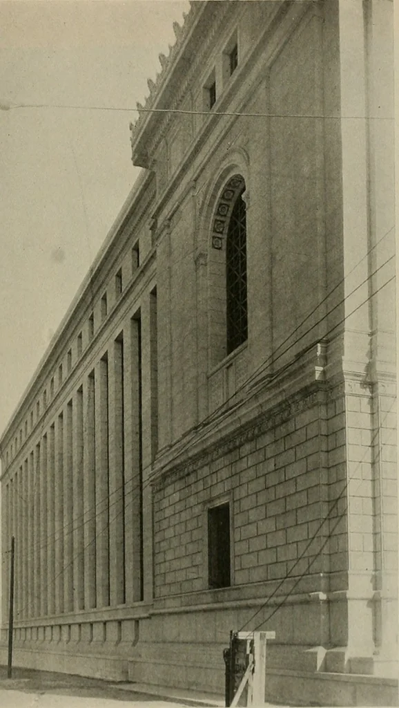 An illustration from The Architect & engineer of California and the Pacific Coast, 1905, leaf 522
