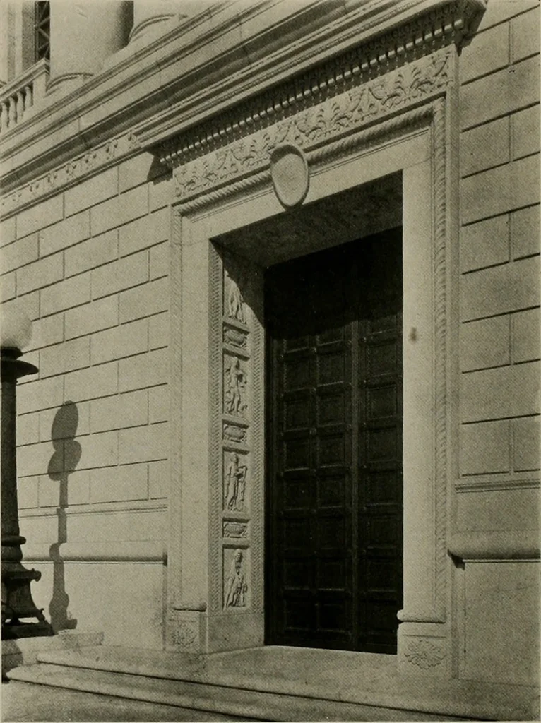 An illustration from The Architect & engineer of California and the Pacific Coast, 1905, leaf 523