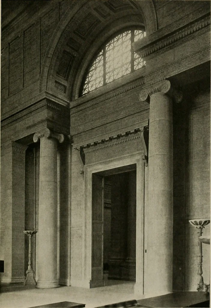 An illustration from The Architect & engineer of California and the Pacific Coast, 1905, leaf 524