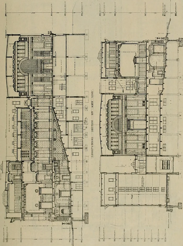 An illustration from The Architect & engineer of California and the Pacific Coast, 1905, leaf 526