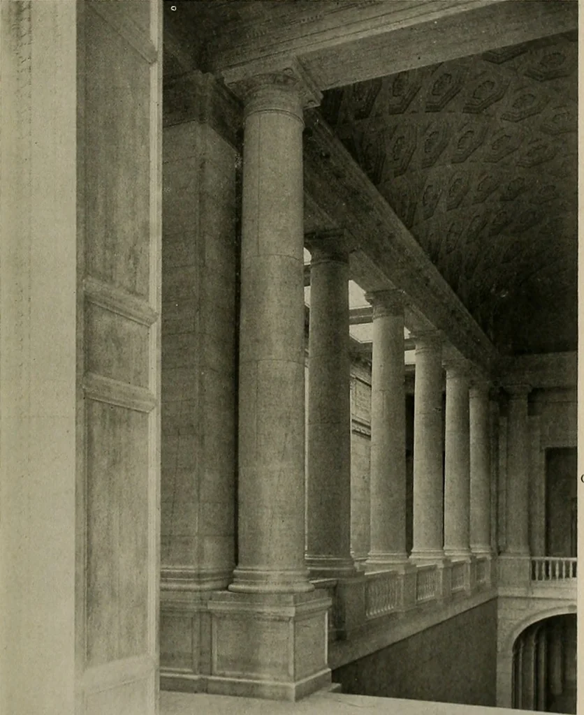 An illustration from The Architect & engineer of California and the Pacific Coast, 1905, leaf 530