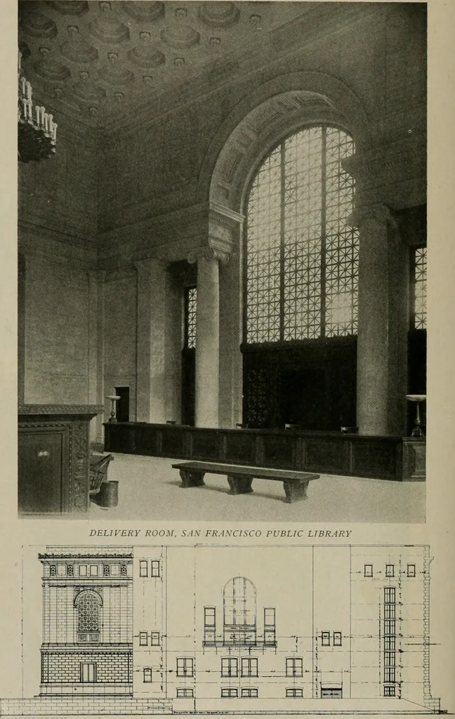 An illustration from The Architect & engineer of California and the Pacific Coast, 1905, leaf 533