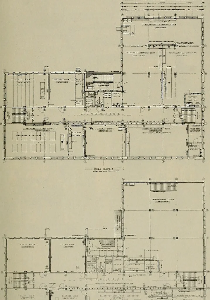 An illustration from The Architect & engineer of California and the Pacific Coast, 1905, leaf 546