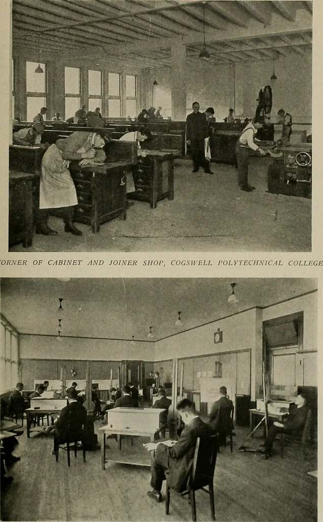 An illustration from The Architect & engineer of California and the Pacific Coast, 1905, leaf 548