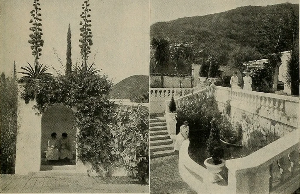 An illustration from The Architect & engineer of California and the Pacific Coast, 1905, leaf 6