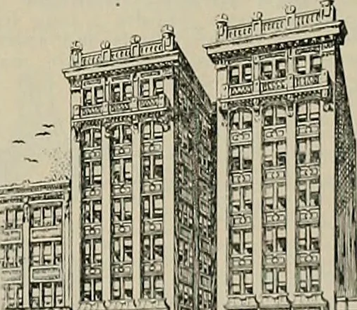 An illustration from The Architect & engineer of California and the Pacific Coast, 1905, leaf 604