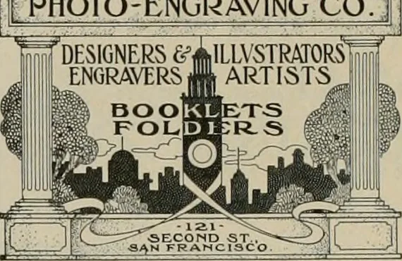 An illustration from The Architect & engineer of California and the Pacific Coast, 1905, leaf 627