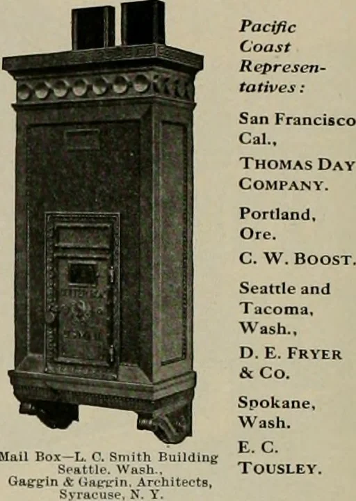 An illustration from The Architect & engineer of California and the Pacific Coast, 1905, leaf 665