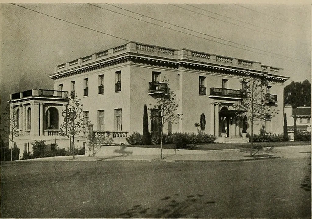 An illustration from The Architect & engineer of California and the Pacific Coast, 1905, leaf 676