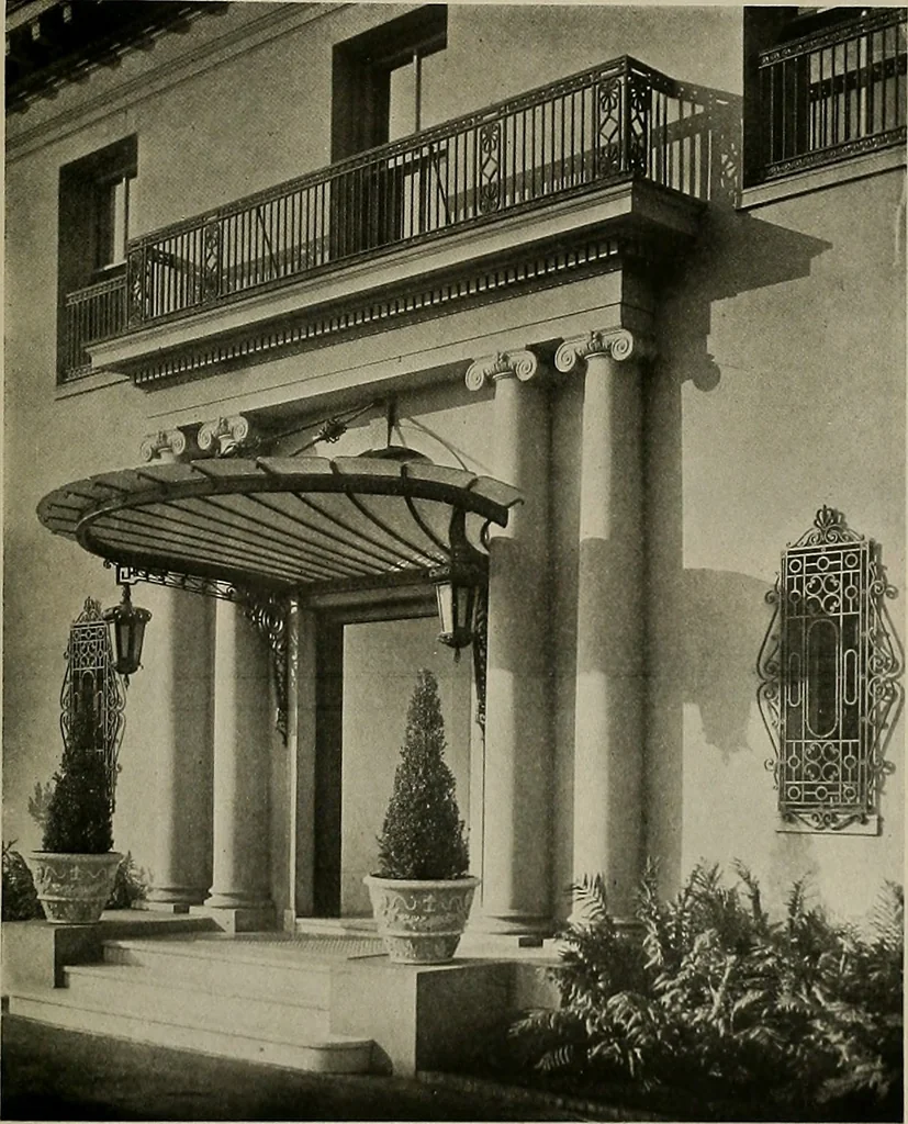 An illustration from The Architect & engineer of California and the Pacific Coast, 1905, leaf 678
