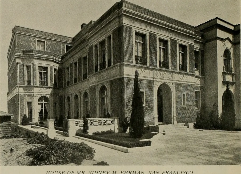 An illustration from The Architect & engineer of California and the Pacific Coast, 1905, leaf 689