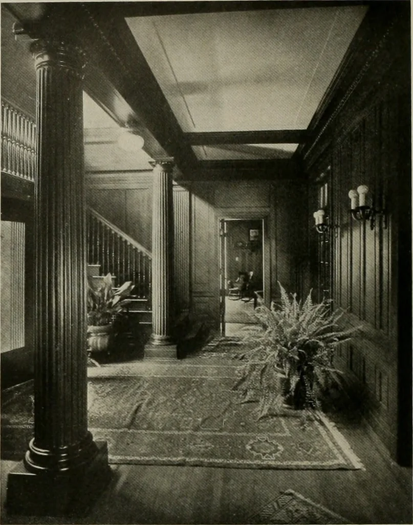 An illustration from The Architect & engineer of California and the Pacific Coast, 1905, leaf 69