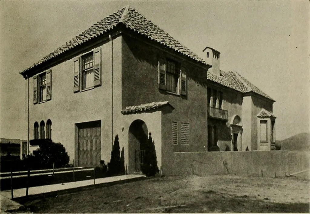 An illustration from The Architect & engineer of California and the Pacific Coast, 1905, leaf 690