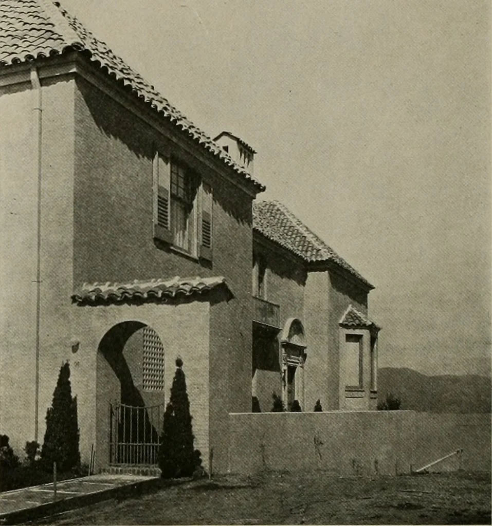 An illustration from The Architect & engineer of California and the Pacific Coast, 1905, leaf 691