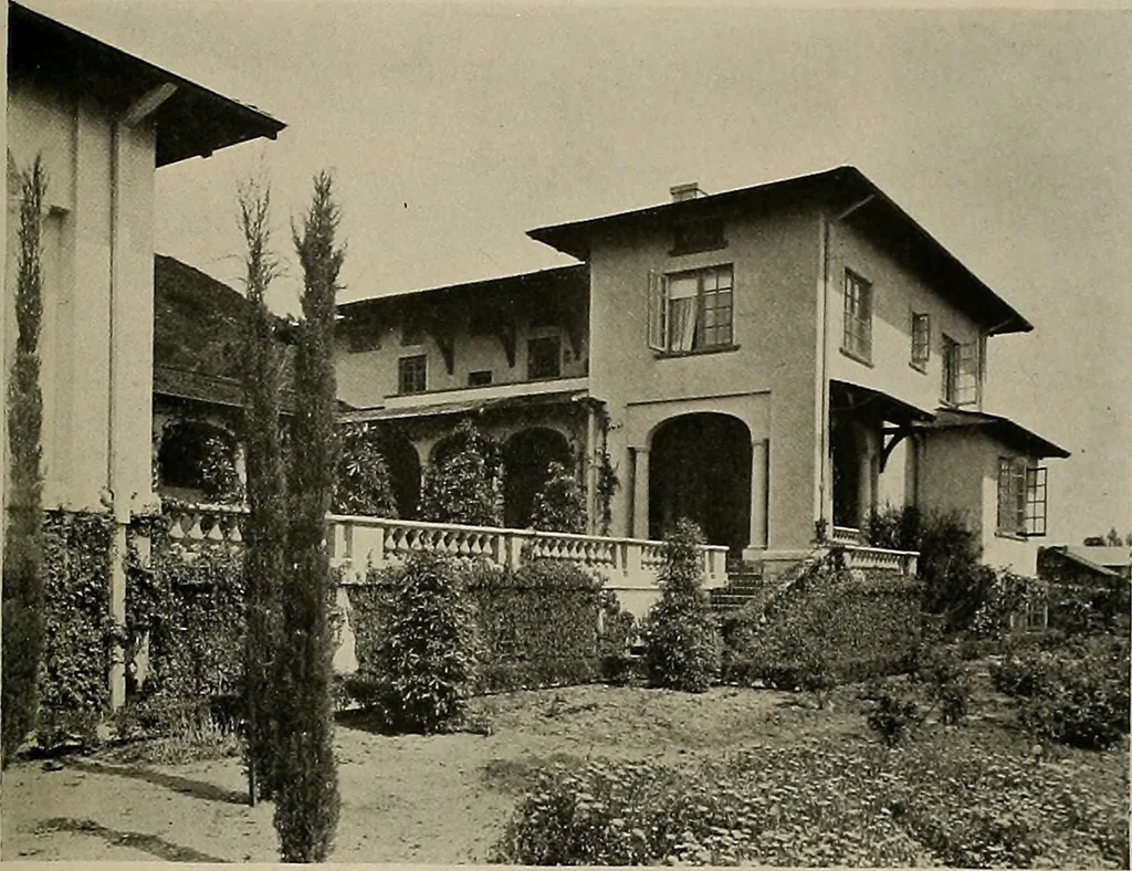 An illustration from The Architect & engineer of California and the Pacific Coast, 1905, leaf 694
