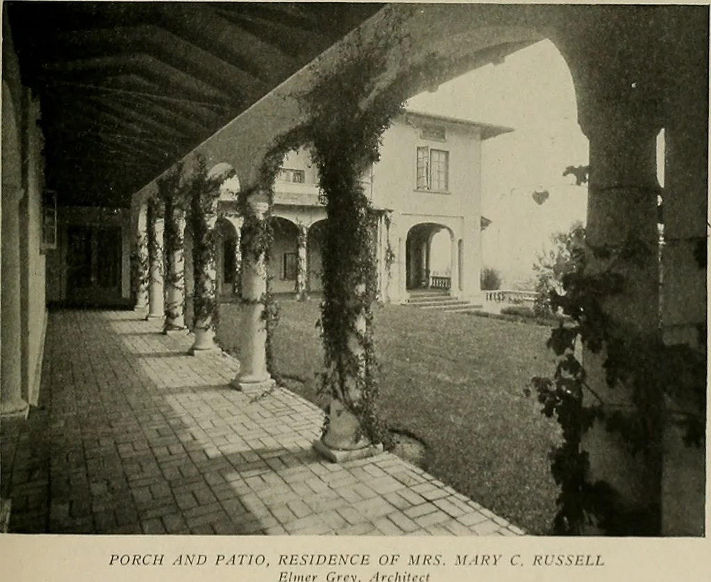 An illustration from The Architect & engineer of California and the Pacific Coast, 1905, leaf 694