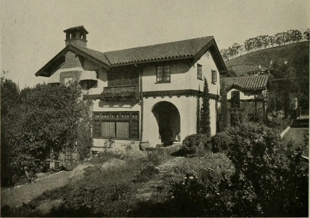 An illustration from The Architect & engineer of California and the Pacific Coast, 1905, leaf 701