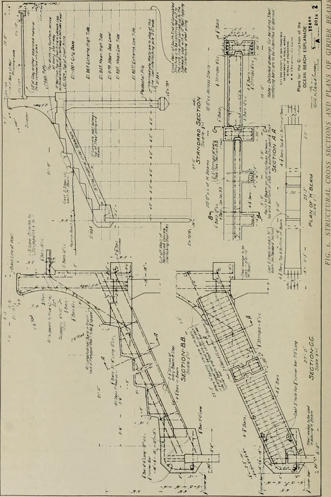 An illustration from The Architect & engineer of California and the Pacific Coast, 1905, leaf 77