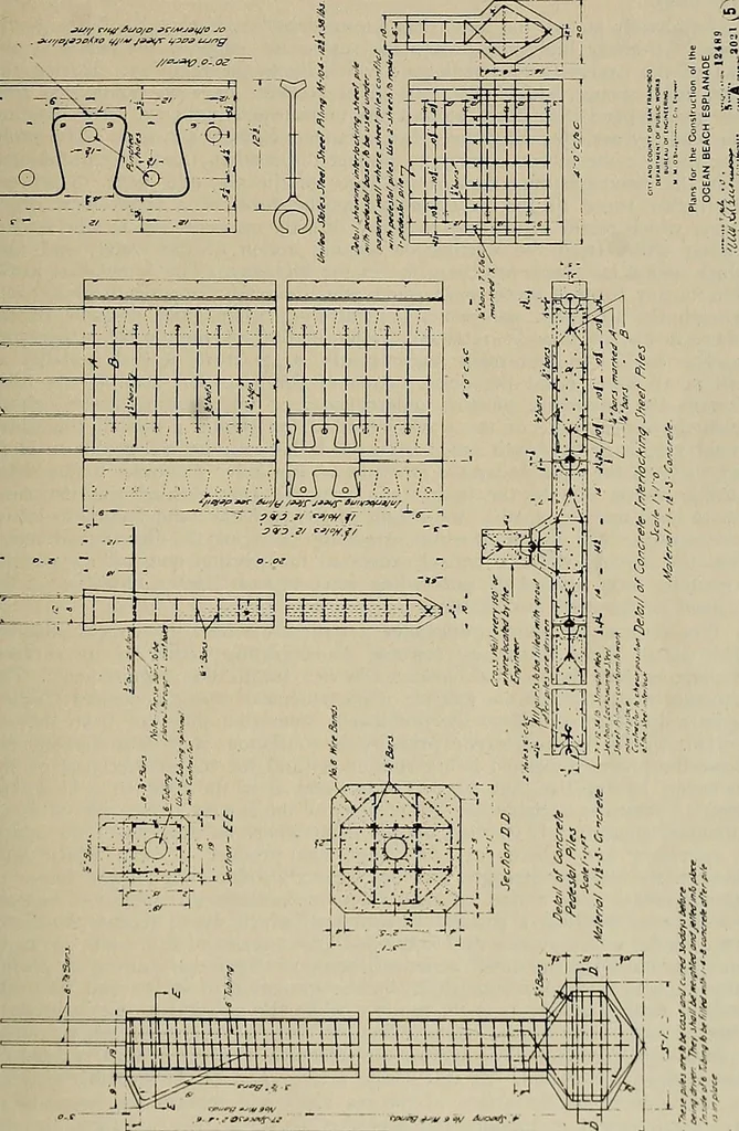 An illustration from The Architect & engineer of California and the Pacific Coast, 1905, leaf 78