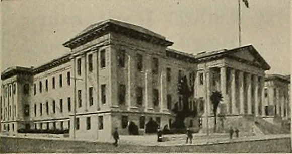 An illustration from The Architect & engineer of California and the Pacific Coast, 1905, leaf 816