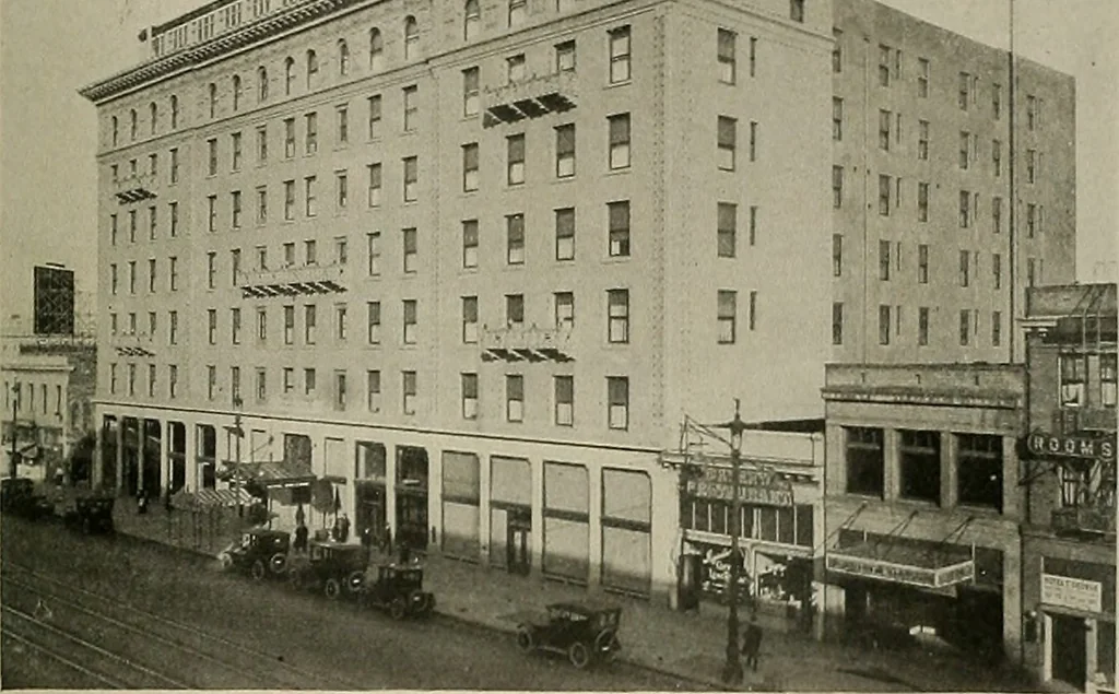 An illustration from The Architect & engineer of California and the Pacific Coast, 1905, leaf 844
