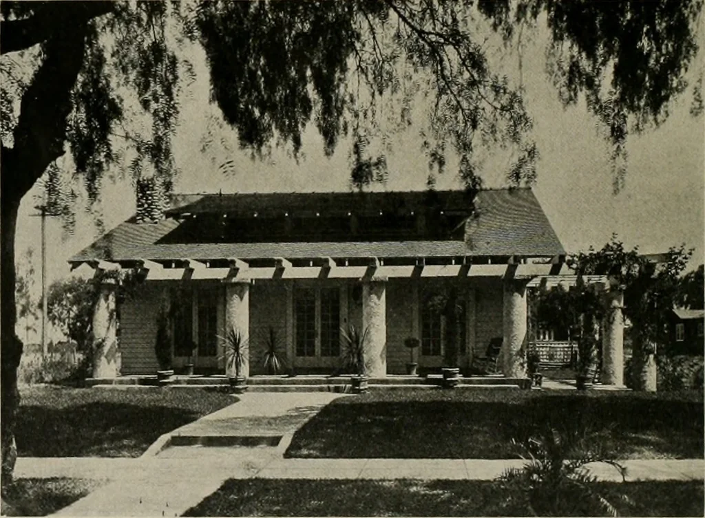 An illustration from The Architect & engineer of California and the Pacific Coast, 1905, leaf 875