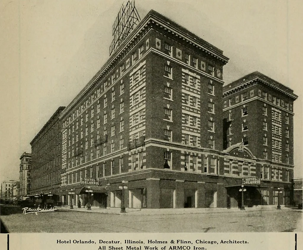 An illustration from The Architect & engineer of California and the Pacific Coast, 1905, leaf 918