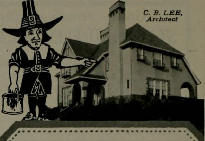 An illustration from The Architect & engineer of California and the Pacific Coast, 1905, leaf 121