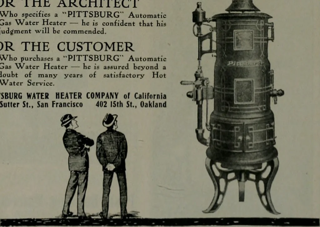 An illustration from The Architect & engineer of California and the Pacific Coast, 1905, leaf 136