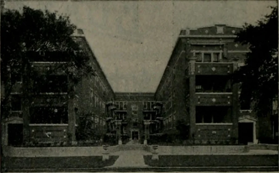 An illustration from The Architect & engineer of California and the Pacific Coast, 1905, leaf 145
