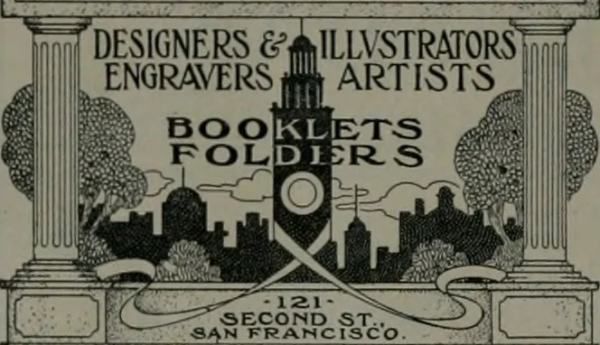 An illustration from The Architect & engineer of California and the Pacific Coast, 1905, leaf 149
