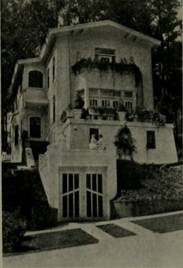 An illustration from The Architect & engineer of California and the Pacific Coast, 1905, leaf 176