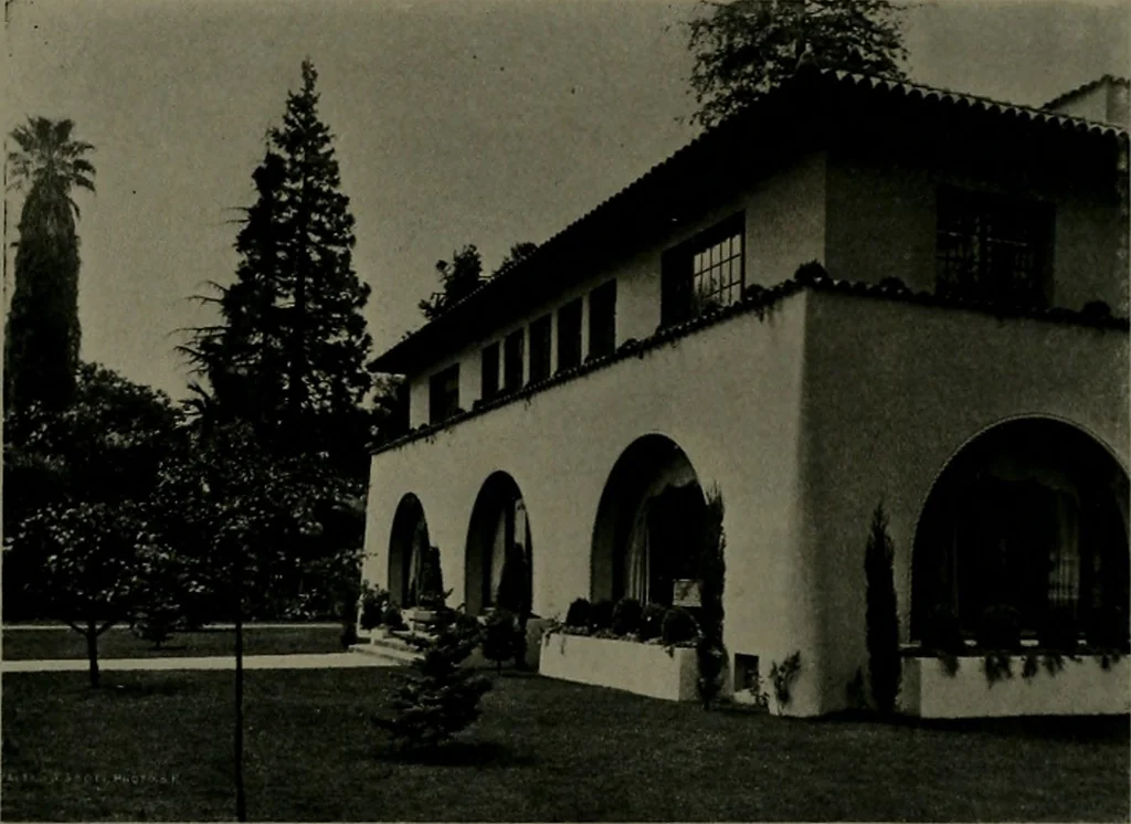 An illustration from The Architect & engineer of California and the Pacific Coast, 1905, leaf 200