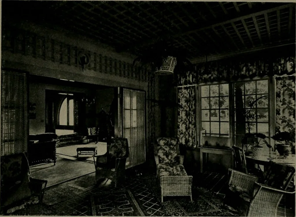 An illustration from The Architect & engineer of California and the Pacific Coast, 1905, leaf 202