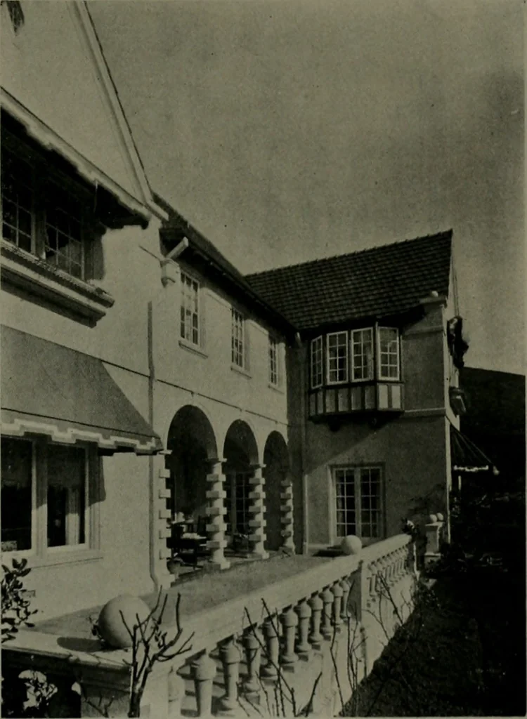An illustration from The Architect & engineer of California and the Pacific Coast, 1905, leaf 204