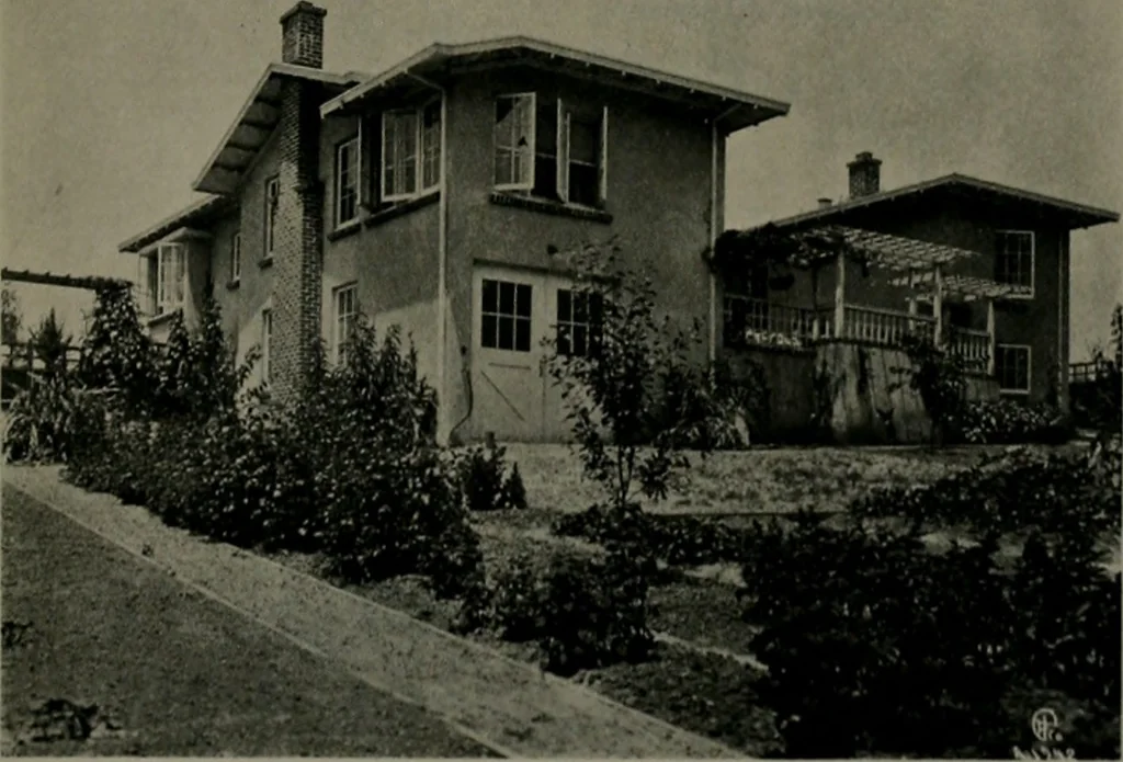 An illustration from The Architect & engineer of California and the Pacific Coast, 1905, leaf 210