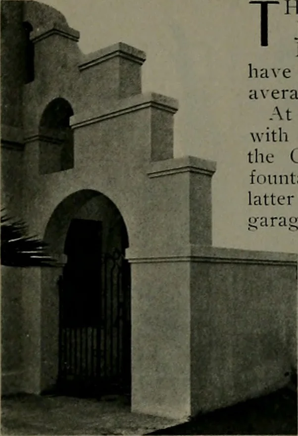An illustration from The Architect & engineer of California and the Pacific Coast, 1905, leaf 214