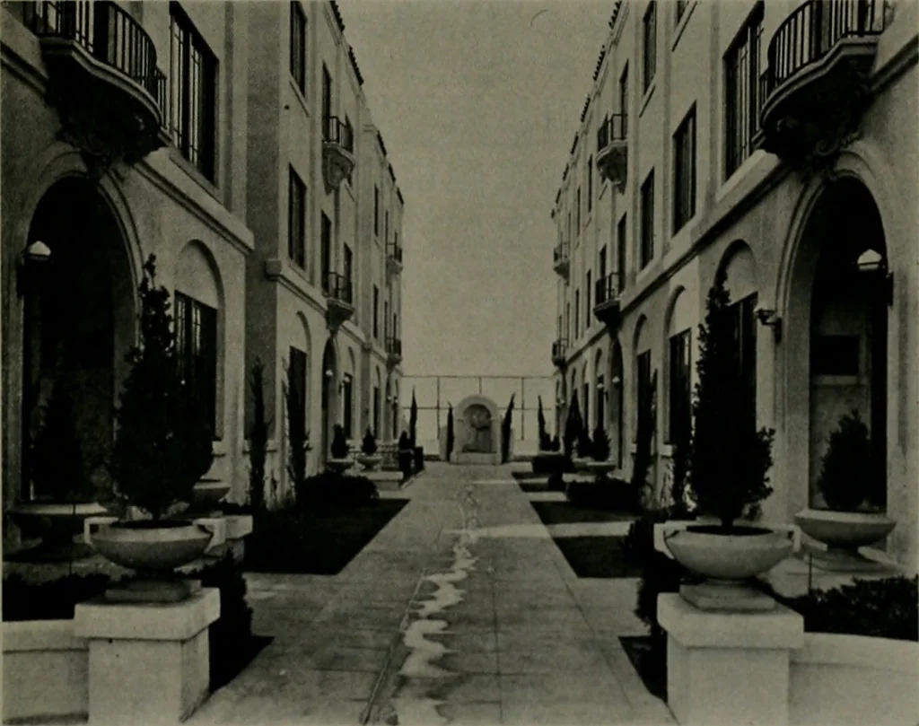 An illustration from The Architect & engineer of California and the Pacific Coast, 1905, leaf 214