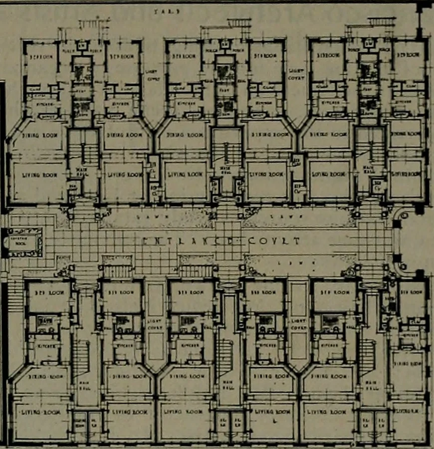 An illustration from The Architect & engineer of California and the Pacific Coast, 1905, leaf 216