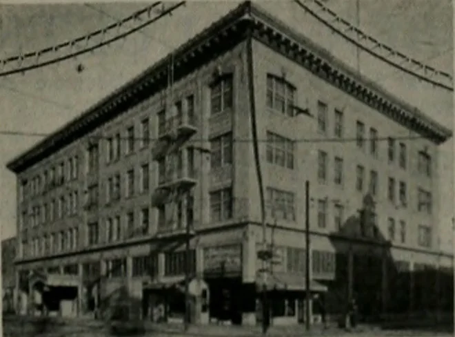 An illustration from The Architect & engineer of California and the Pacific Coast, 1905, leaf 22