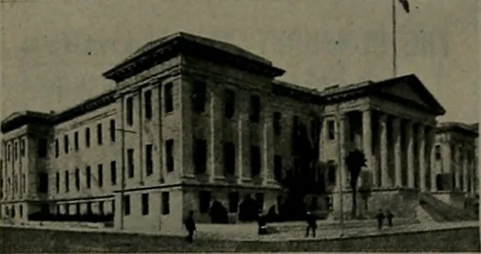 An illustration from The Architect & engineer of California and the Pacific Coast, 1905, leaf 28